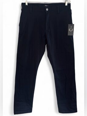RVCA NWT The Weekend Stretch Pant Navy Blue Size 33